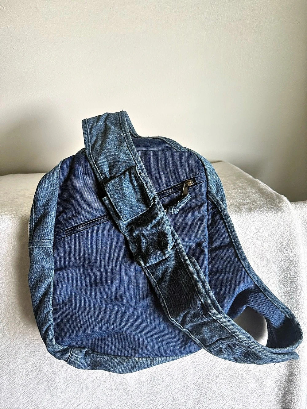 Denim Winnie The Pooh Crossbody Y2K backpack - Picture 7 of 16